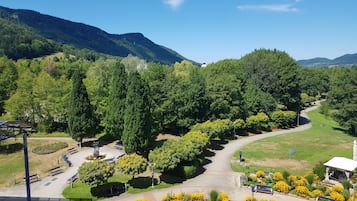 Panorama Comfort double room, balcony, park view | View from room