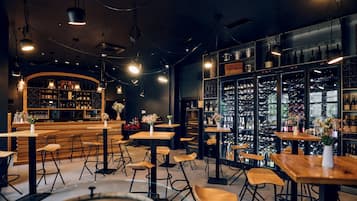 Breakfast, lunch, dinner served; Mediterranean cuisine, garden views