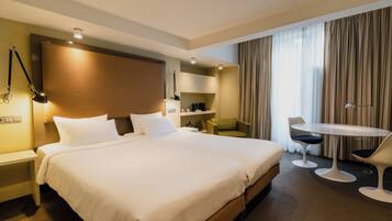 Basement Executive Room (double or twin) | Hypo-allergenic bedding, in-room safe, individually decorated