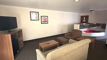 Suite, 1 King Bed, Non Smoking (Top Floor) | Television
