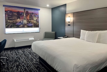 Coffres-forts dans les chambres, bureau. Baymont by Wyndham Indianapolis Northeast