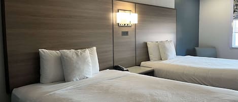 In-room safe, desk, laptop workspace, blackout curtains