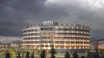 Front of property – evening/night