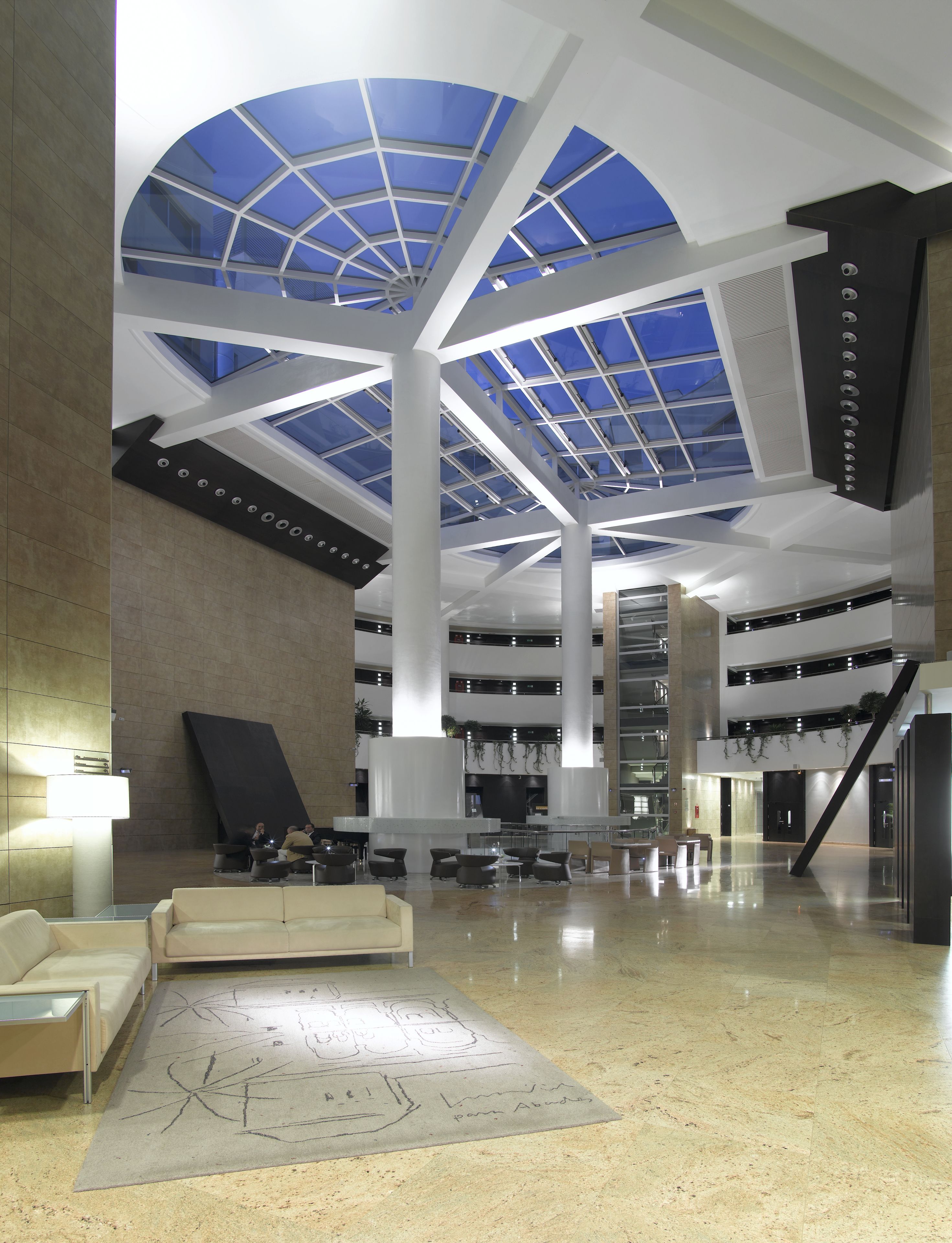 Zona de estar del vestíbulo