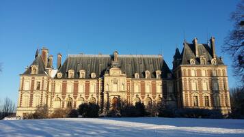 Majoituspaikan julkisivu