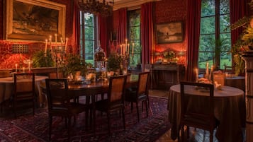 Dîner servi sur place