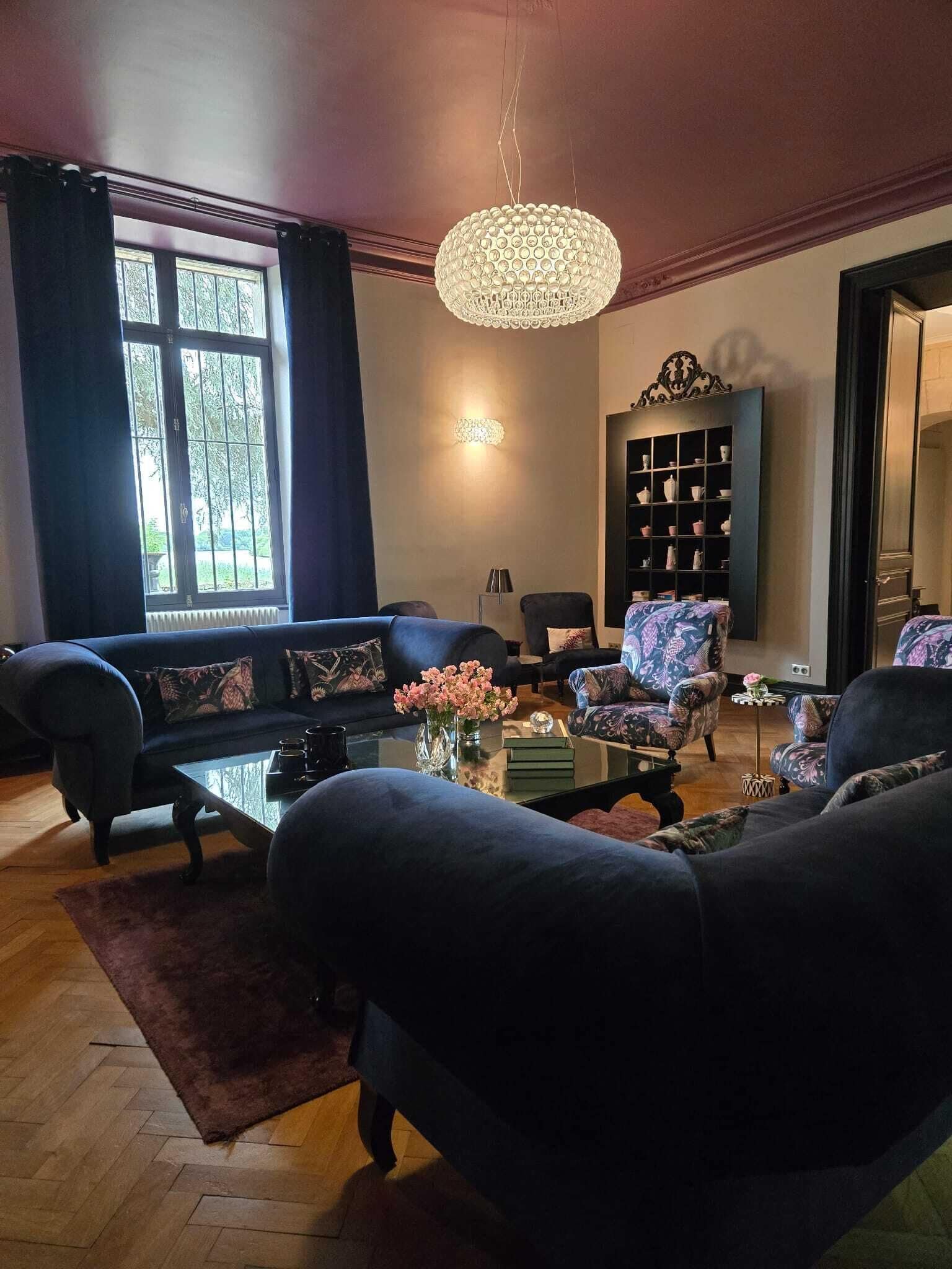 Sitteområde i lobbyen