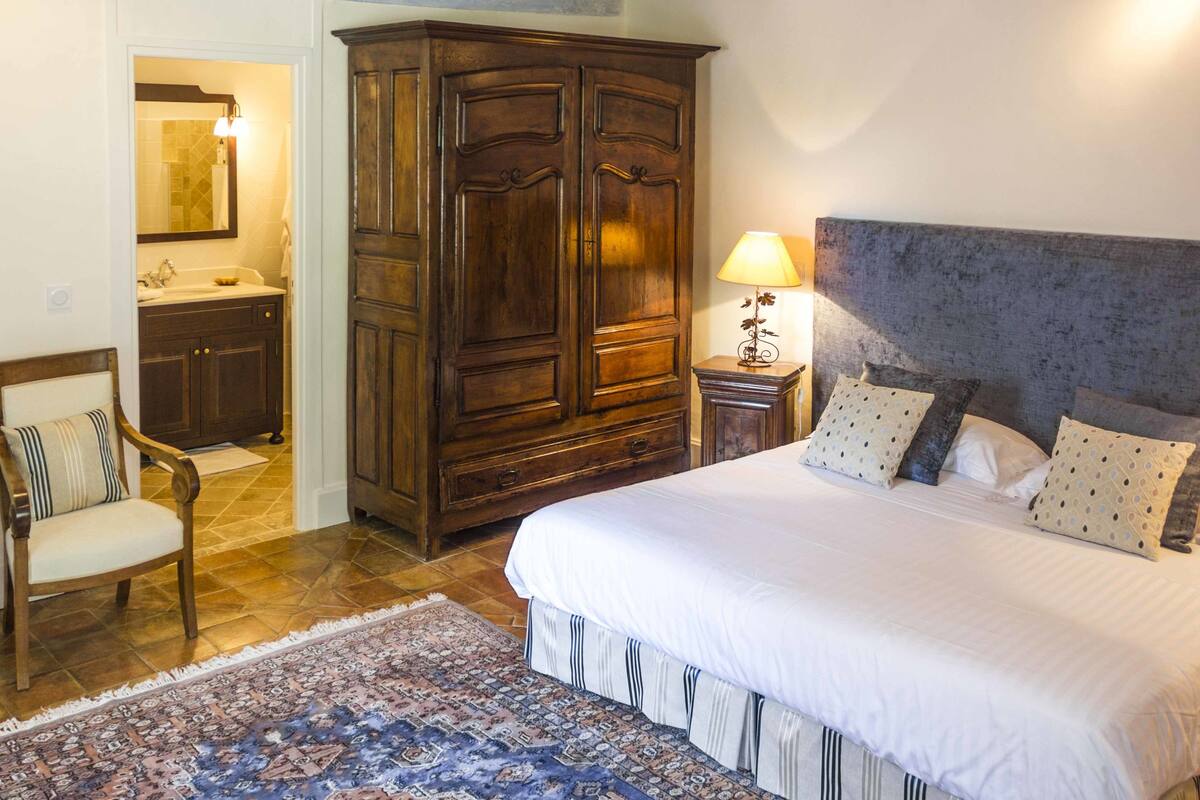 1 slaapkamer, lakens van Egyptisch katoen, luxe beddengoed, donsdekens
