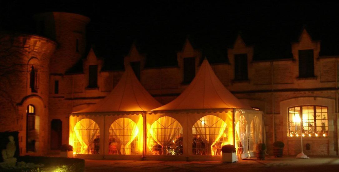 front of property – evening/night