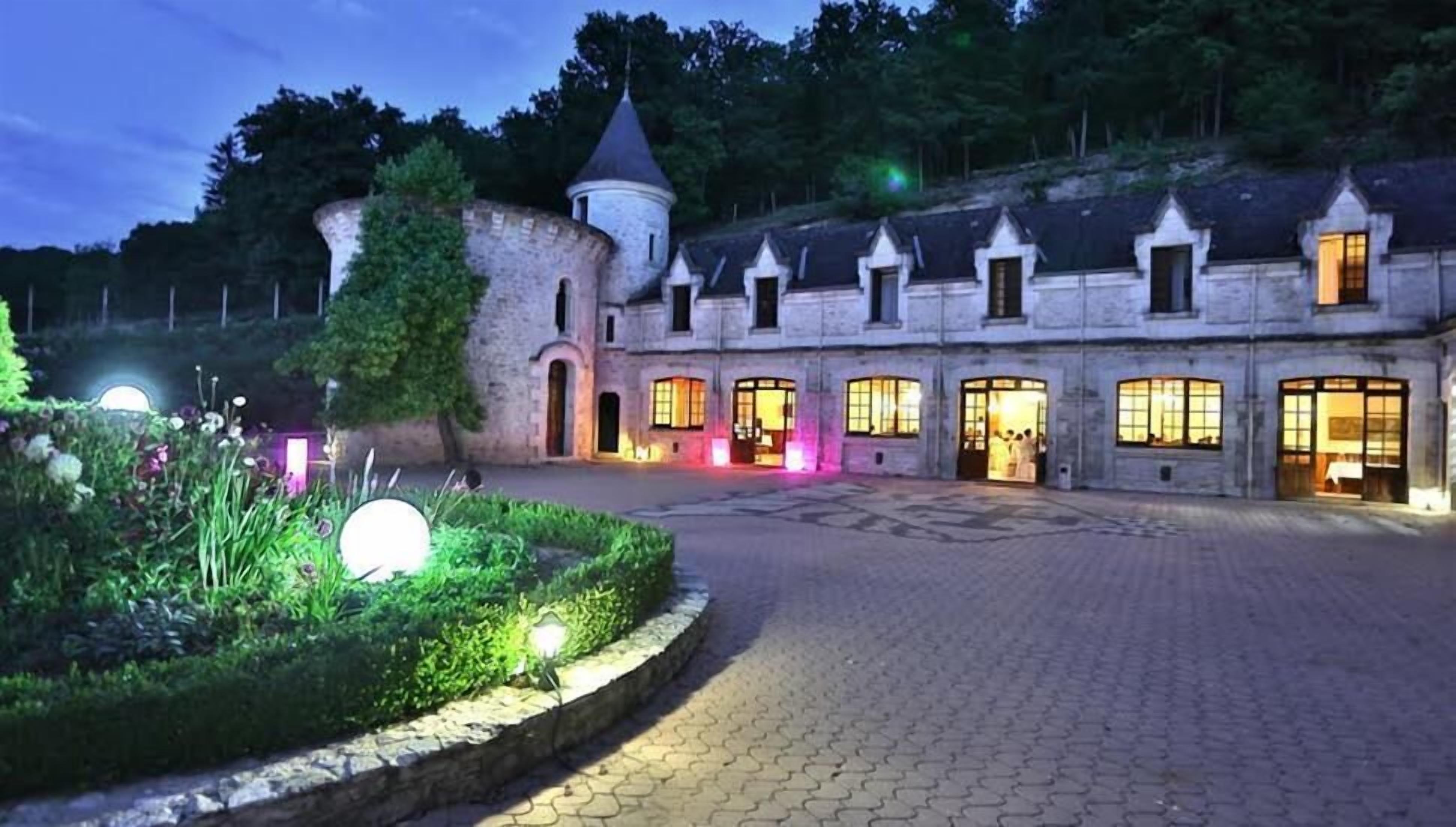 front of property – evening/night