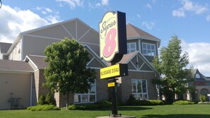 Voorkant van accommodatie