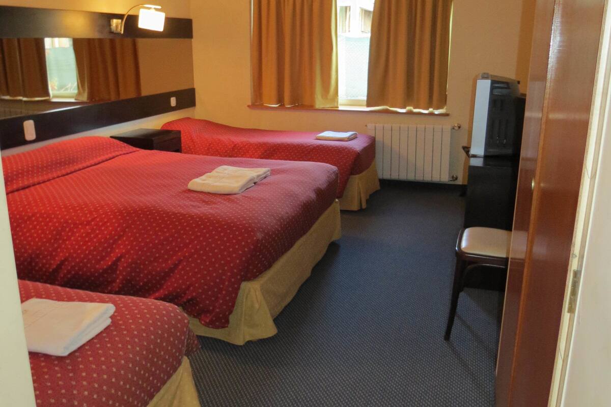 Hypo-allergenic bedding, in-room safe, individually decorated