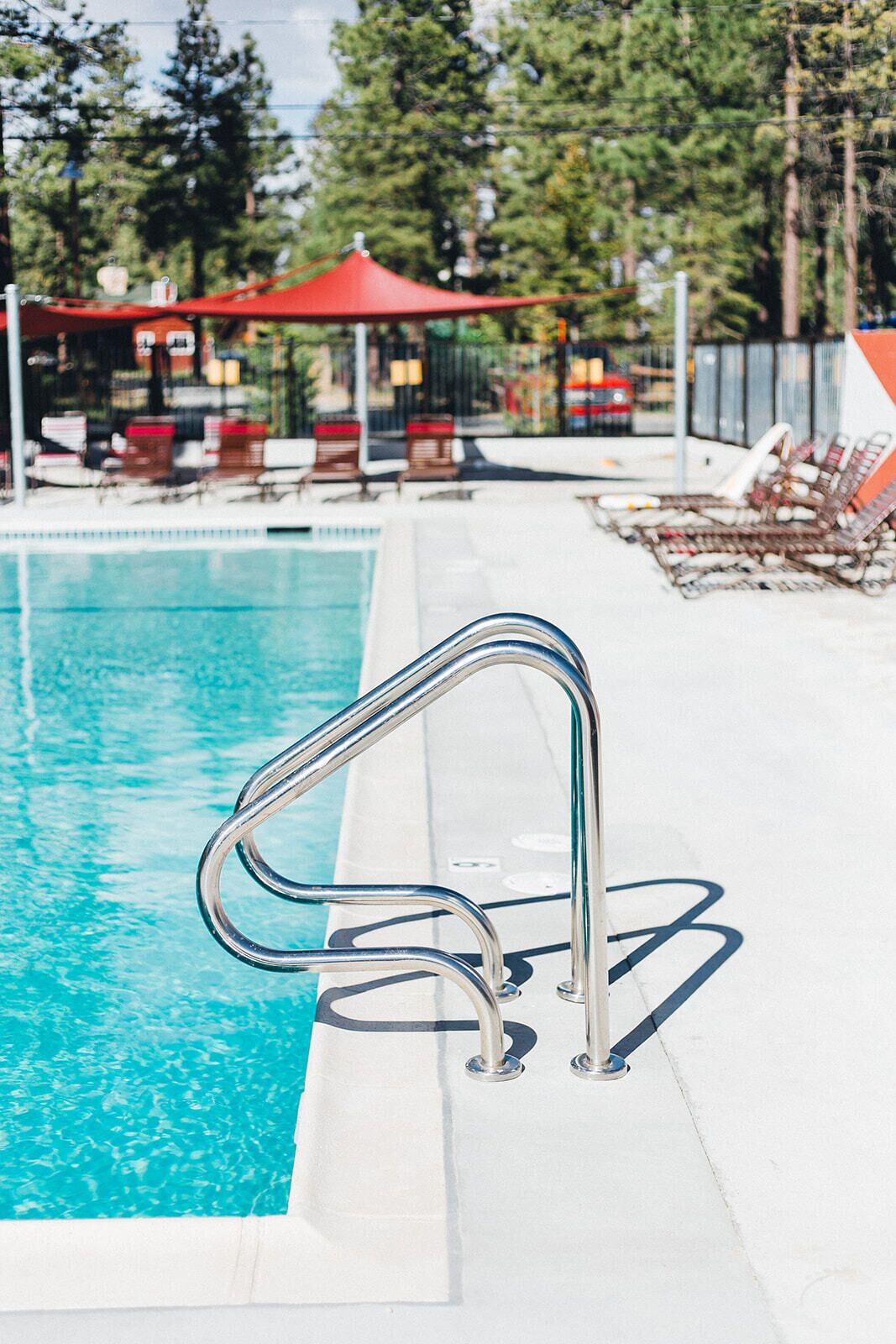 Seasonal outdoor pool