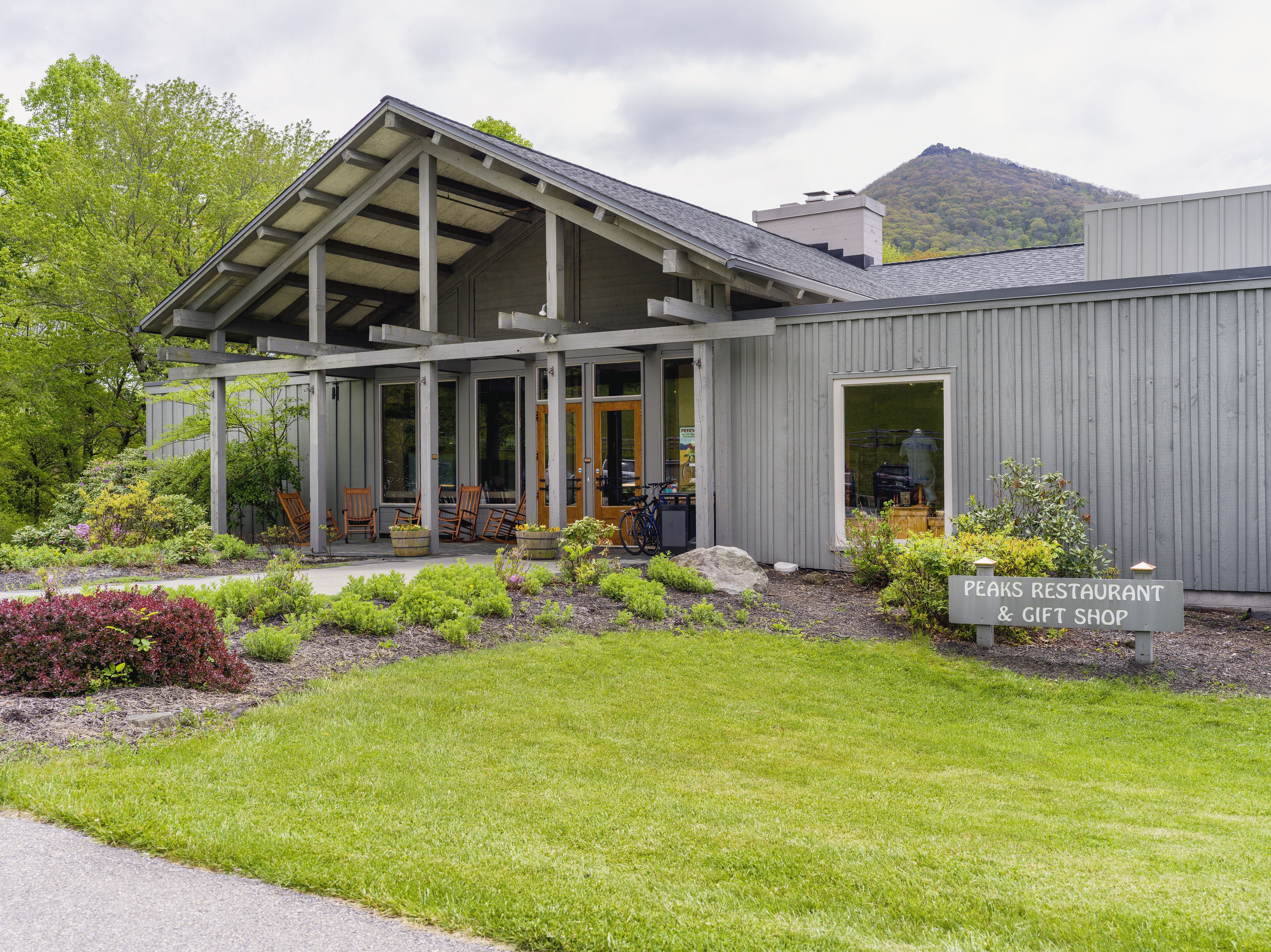 Facciata della struttura