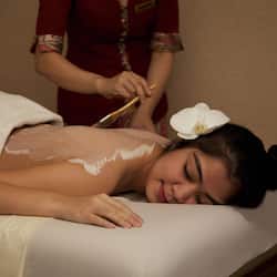Sauna, steam room, body treatments, aromatherapy, hot stone massages