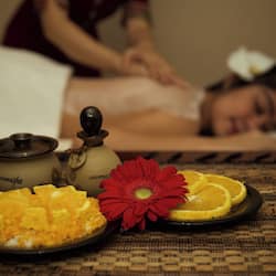 Sauna, steam room, body treatments, aromatherapy, hot stone massages