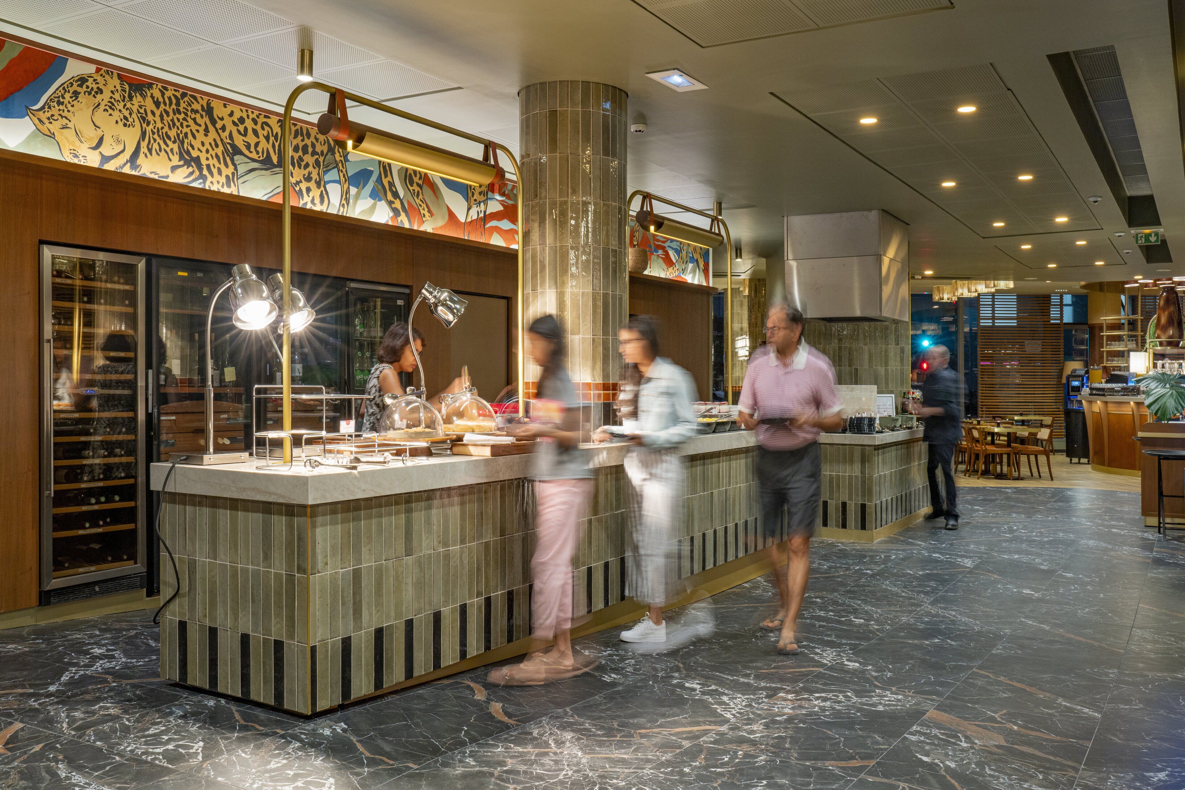 daily buffet breakfast (eur 22 per person)