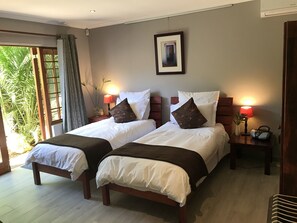 Select Comfort beds, in-room safe, individually decorated