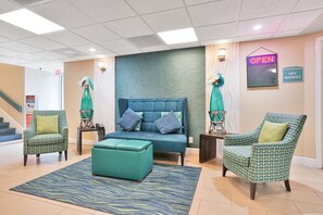 Lobby sitting area