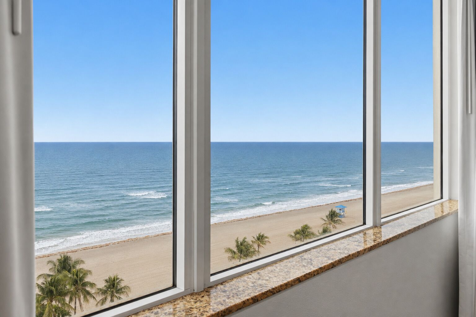 Standard Room, 1 King Bed, Ocean View | View from room