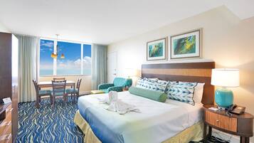 Coffres-forts dans les chambres, rideaux occultants