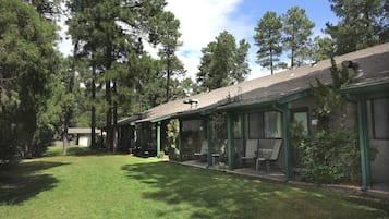 Uitzicht vanuit de kamer