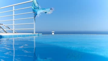 Exclusive Bungalow, Private Pool | Infinity pool | 3 outdoor pools, open 8:30 AM to 8:30 PM, pool umbrellas, pool loungers