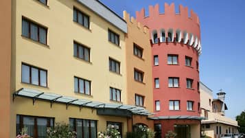 Fassade der Unterkunft