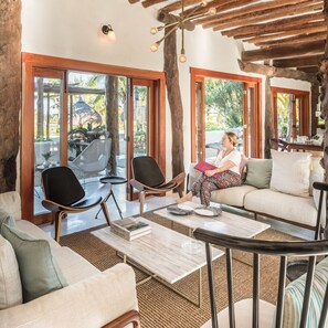 Living area - Ser Casasandra Boutique Hotel (Isla Holbox)