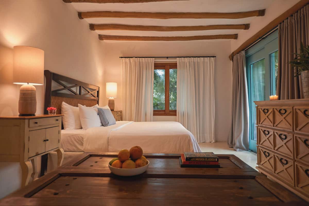 Habitación (Master Garden) | Sábanas de algodón egipcio, ropa de cama de alta calidad y edredón