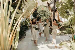 Área de bodas al aire libre