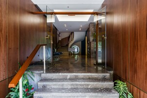 A szálláshely bejárata