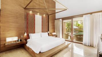 Presidential Suite, 2 Bedrooms | Minibar, in-room safe, individually decorated, individually furnished