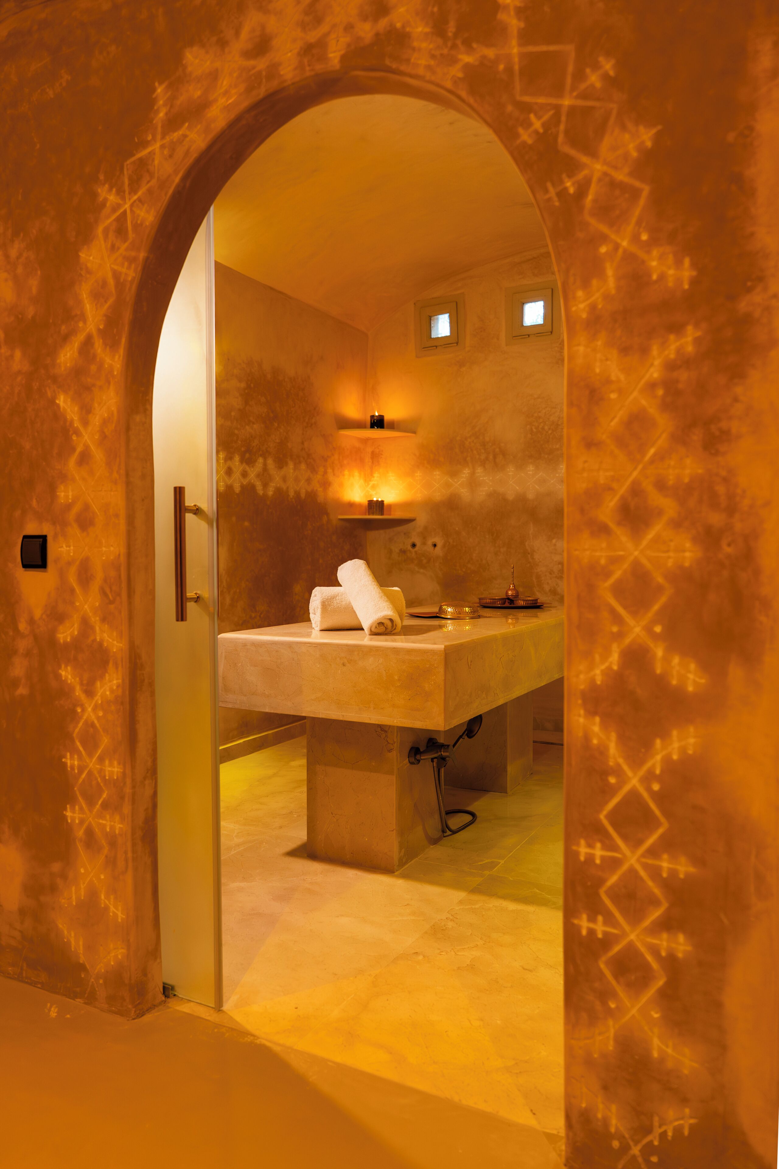 Sale per trattamenti di coppia, bagno turco, bagno turco/hammam