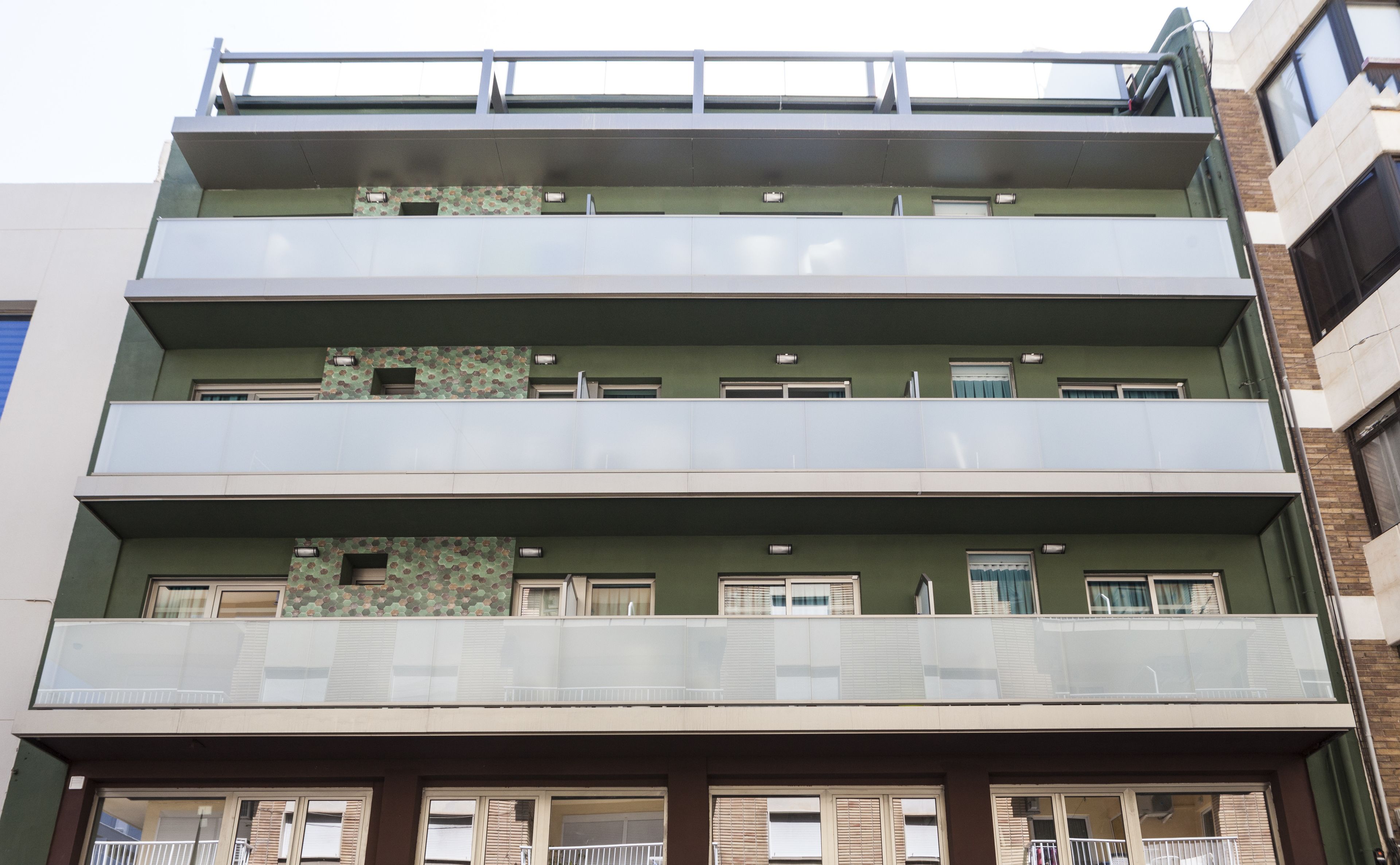 Fachada de la propiedad