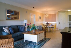 Villa, 2 chambres, non-fumeur | Coin séjour