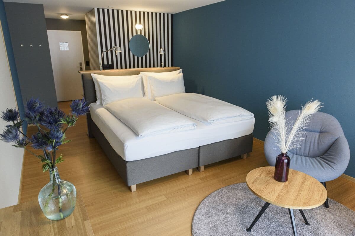 comfort double room | 1 bedroom, down duvets, minibar, in-room safe