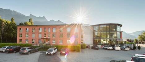 Facciata della struttura