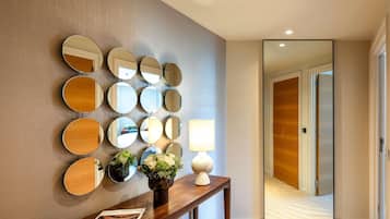 Junior Suite, 1 King Bed | Premium bedding, memory foam beds, free minibar items, in-room safe
