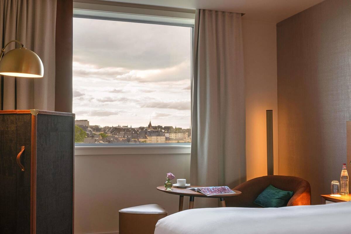 1 habitación y ropa de cama de alta calidad