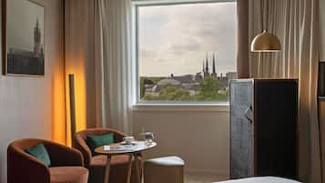 Luxury Room, 1 King Bed (Panoramic View) | Premium bedding, memory-foam beds, free minibar items, in-room safe