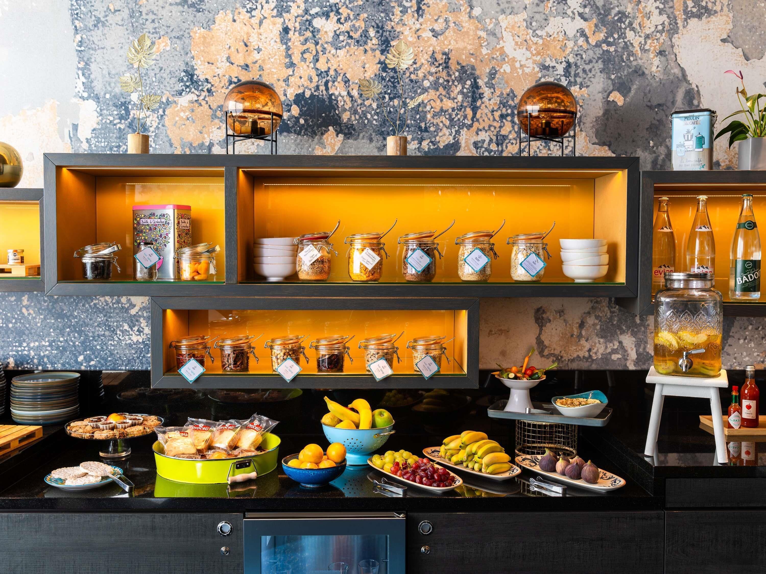 Daily buffet breakfast (EUR 34 per person)