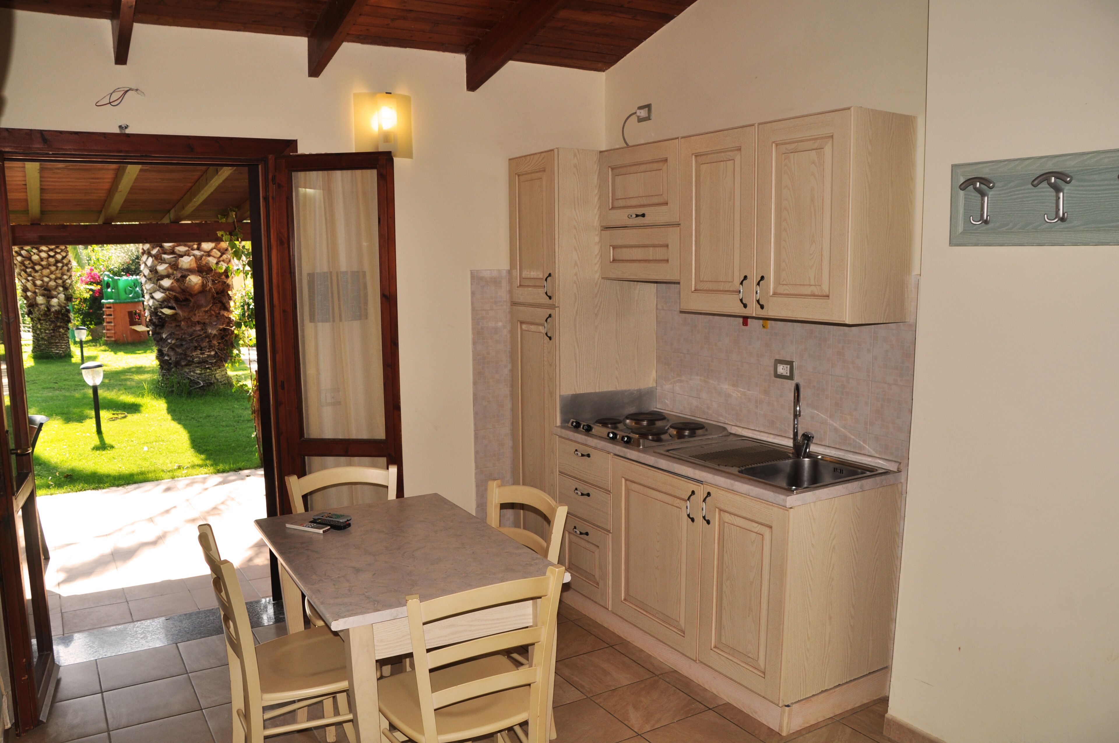 Fridge, stovetop, espresso maker