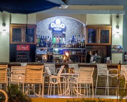 Latin American cuisine, pool views 