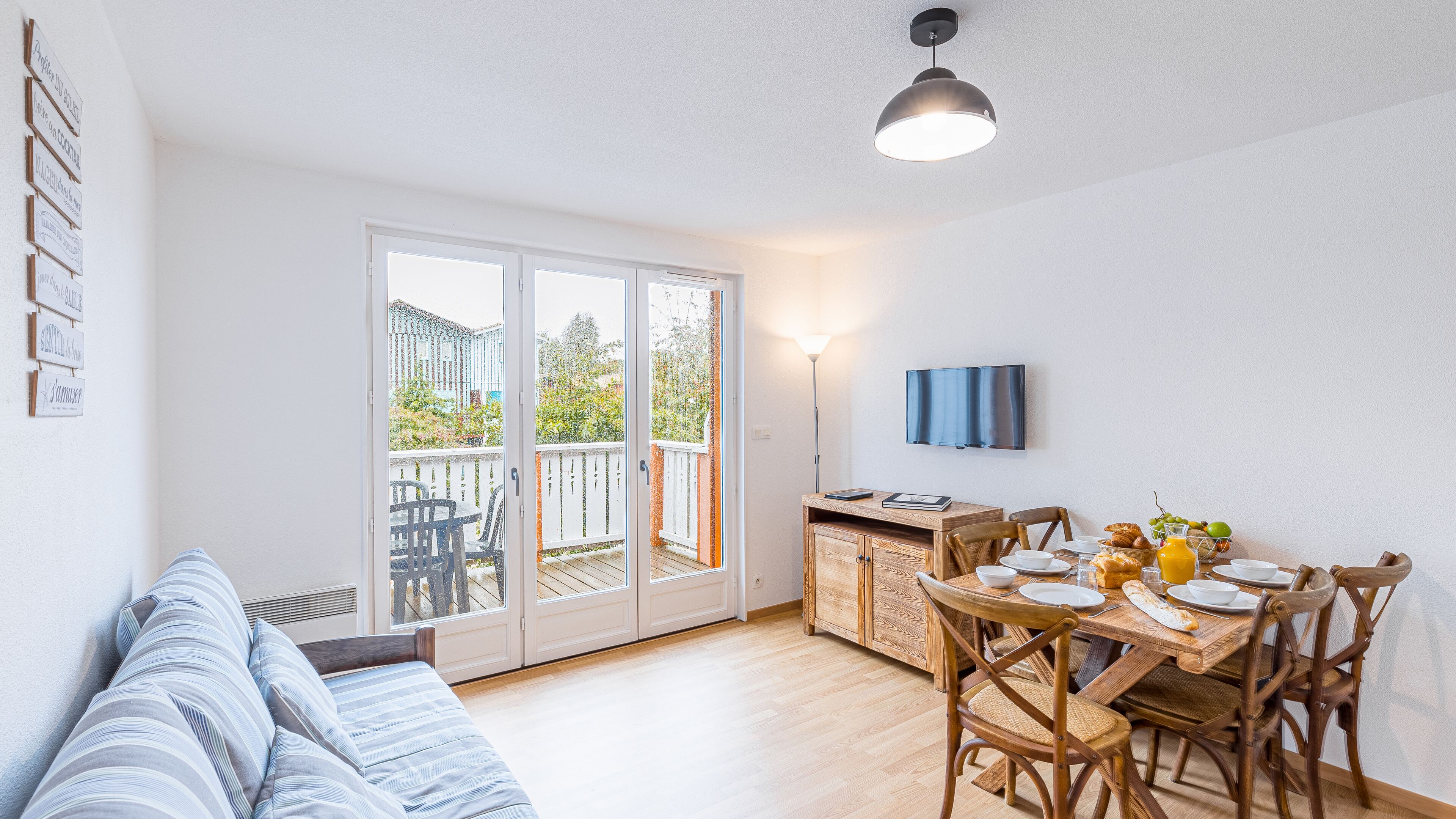 Appartement 4 pièces en duplex - 8 personnes | Terrace/patio