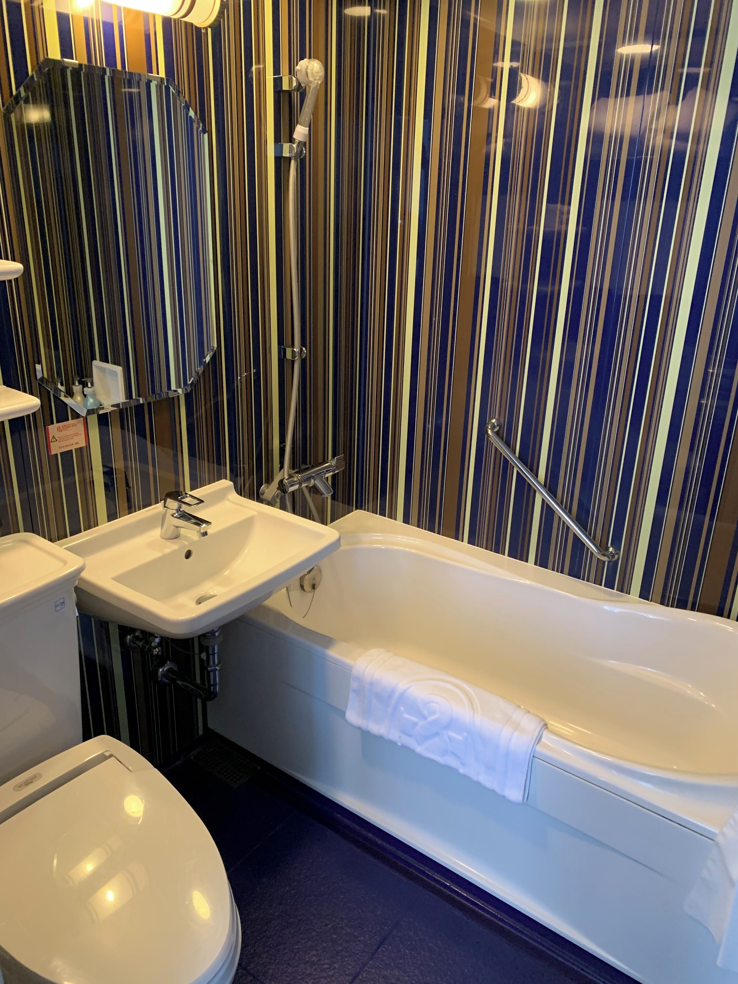 force room 46sq m, non smoking | bathroom | combined shower/bathtub, free toiletries, hair dryer, slippers