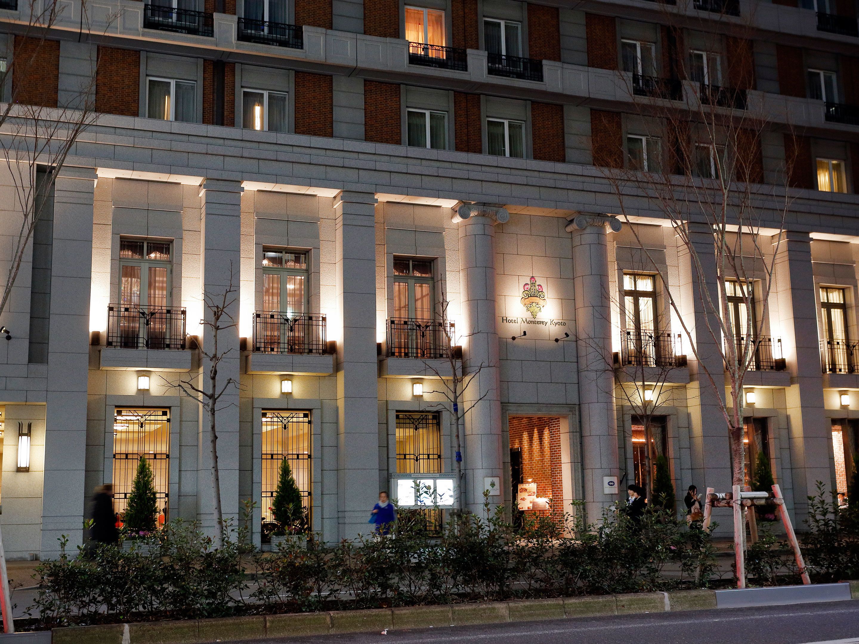 front of property – evening/night