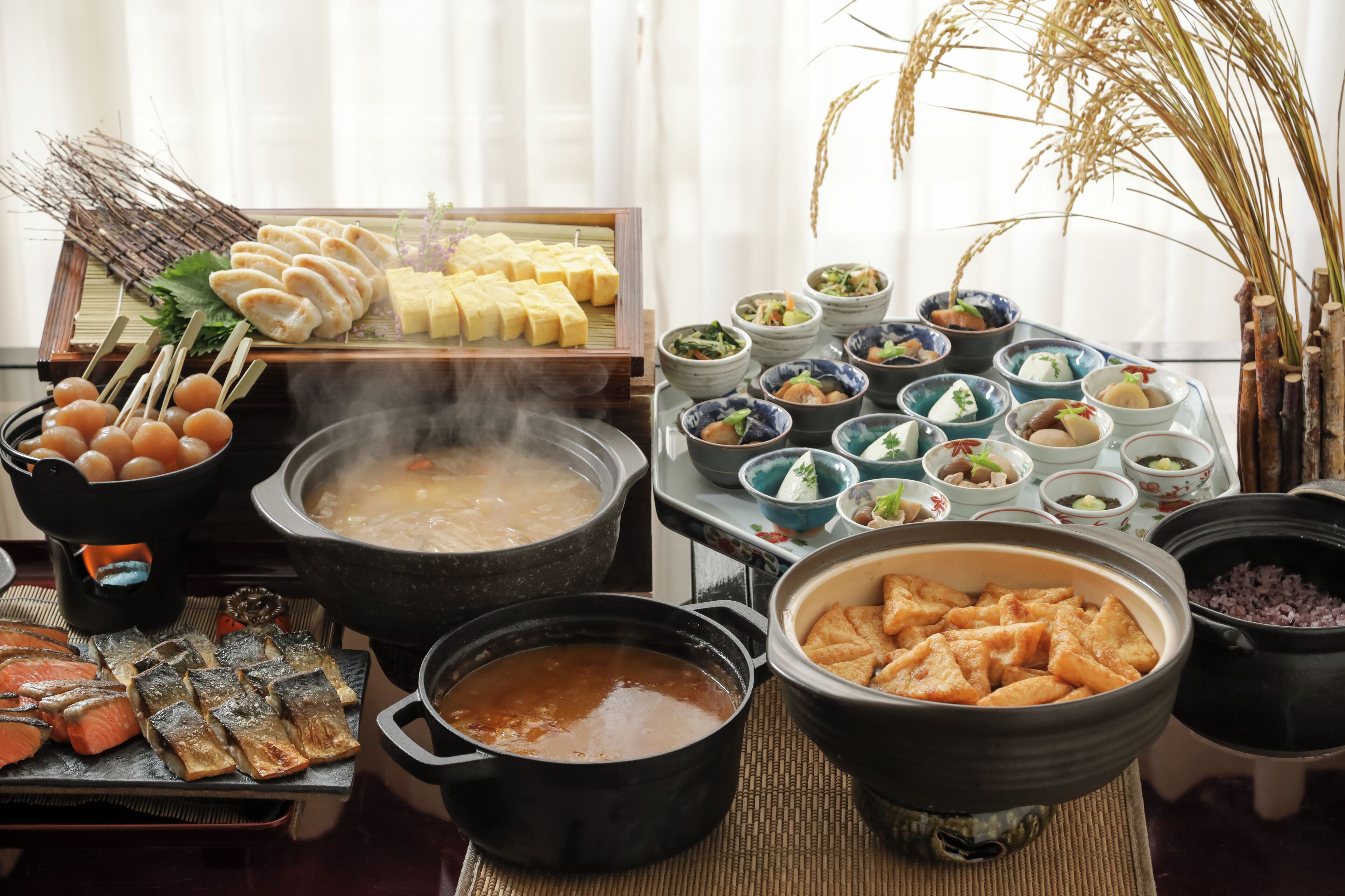 朝食ビュッフェ