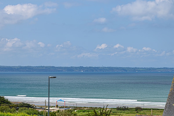 Blick von der Unterkunft