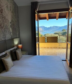 Premium bedding, minibar, in-room safe, desk - Hotel Ulivi (Paratico)